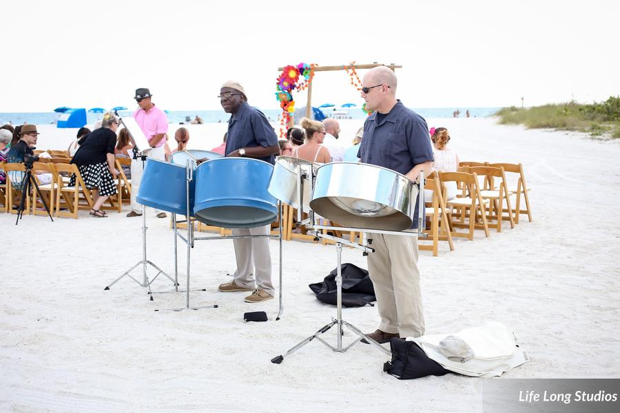 Caladesi Steel Band - Steel Drum Wedding at Postcard Inn on St. Petersburg Beach