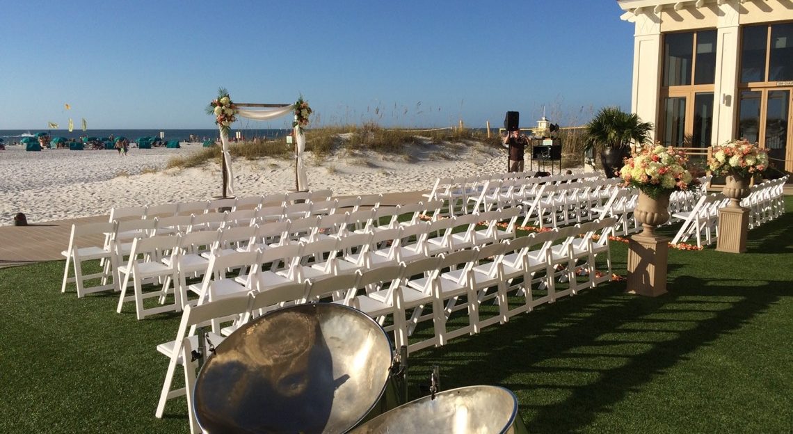 Caladesi Steel Band Sandpearl Wedding