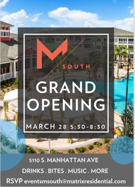 M South Grand Opening