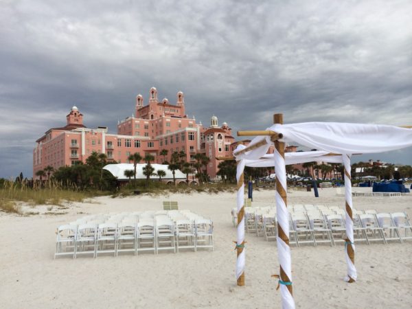 Don CeSar North Beach Wedding Ceremony